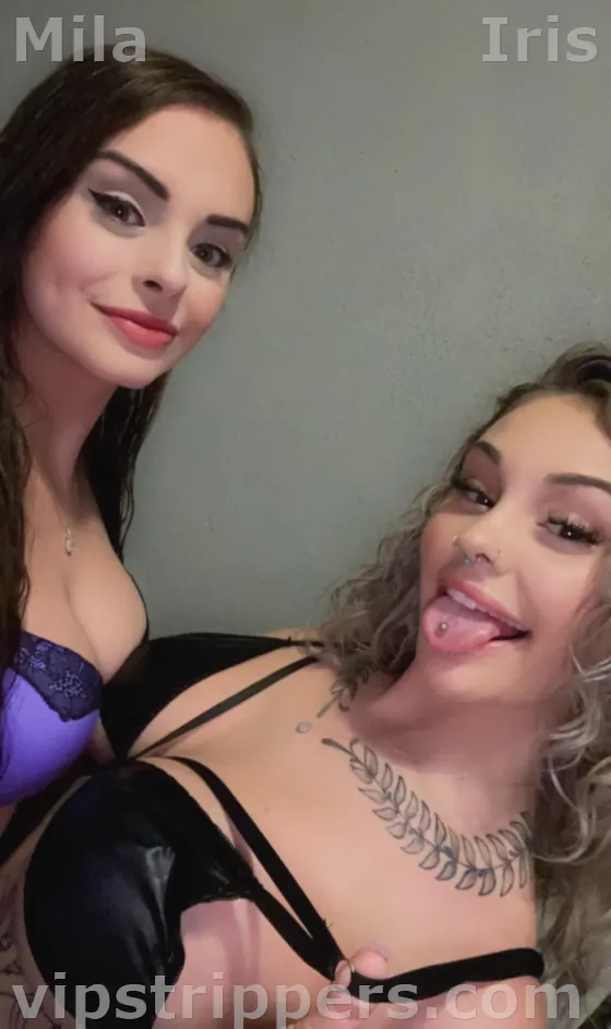 Vermont strippers Mila and Iris